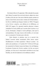 Marcel Lecomte - Entre présence et absence