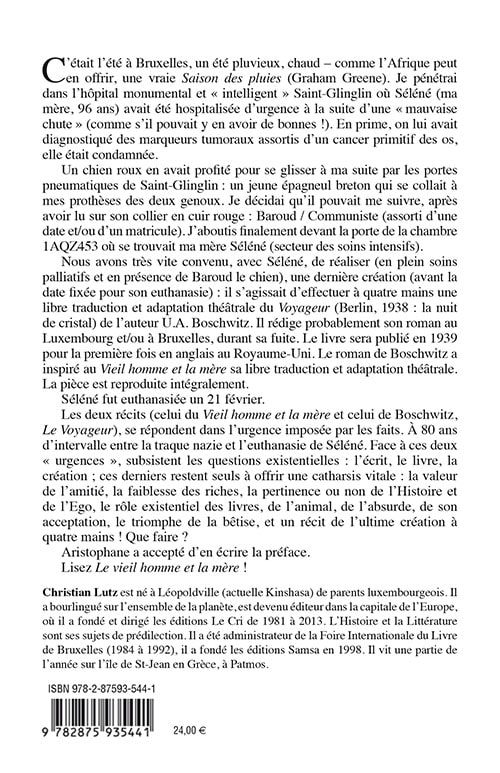 Le vieil homme et la mère - Récit