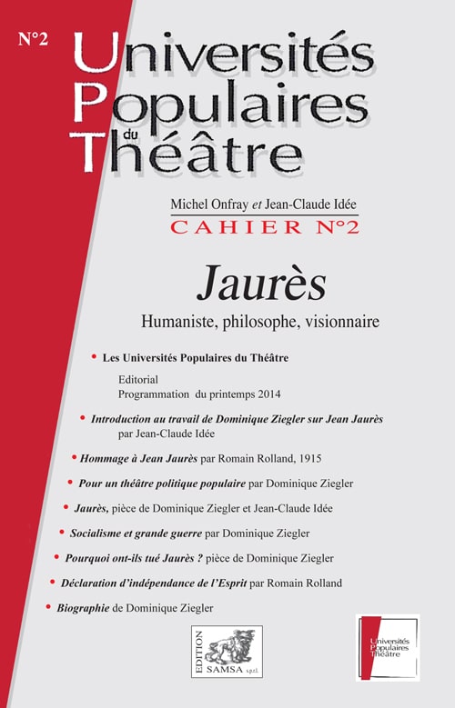 Jaurès - UPT Cahier n°2 Jaurès