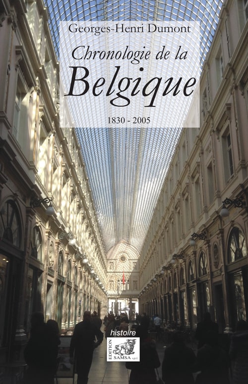 Chronologie de la Belgique - 1830 - 2005