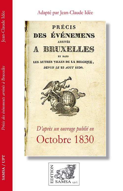 Précis des Événements Octobre 1830 - (révolution)
